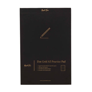 A5 Dot Grid Practice Pad - 100 Tear-Off Sheets