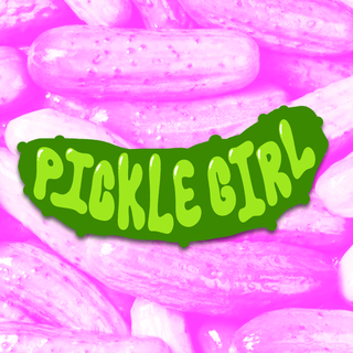 Pickle Girl - Bumper Sticker