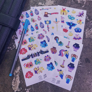 Ashlea Bechaz Magical Vessels Sticker Sheet-Stash World