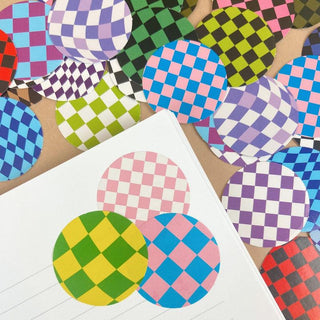 Checkerboard - Stickers-Stash World