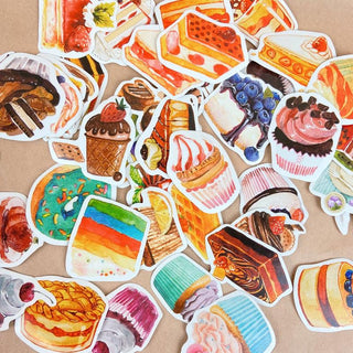 Cupcakes & Bakery Treats - Stickers-Stash World