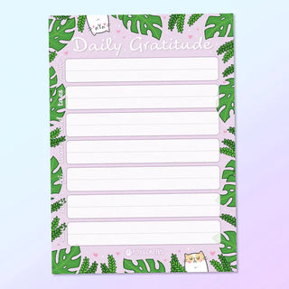 Daily Gratitude Weekly A6 Notepad-Stash World