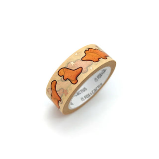 Dino Nuggets Washi Tape (Rose Gold Foil)-Stash World