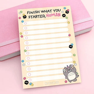 Finish What You Started A6 Notepad-Stash World