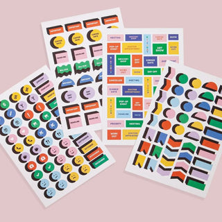 Friendly Reminder Sticker Sheets - 4 Pack-Stash World