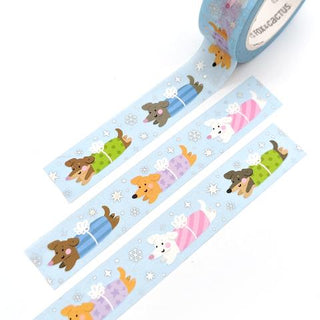 Gift Wrapped Weenies Washi Tape (Holo Foil)-Stash World