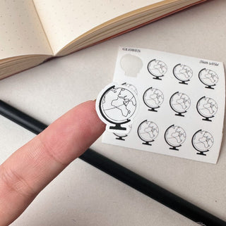 Globes - Mini Sticker Sheet-Stash World