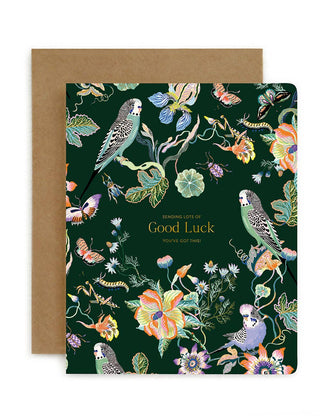 Good Luck - Wondergarden Greeting Card-Greeting Cards-Stash World
