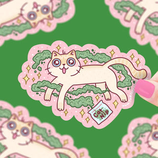 High Kitty - Vinyl Sticker-Vinyl Stickers-Stash World