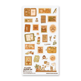 Journaling Faves - Sticker Sheet-Sticker Sheets-Stash World