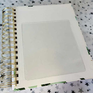 Large Clear Adhesive Pockets - 3 Pack | 14.5cm x 13cm-Planner Accessories-Stash World