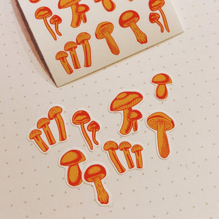 Mushrooms - Mini Sticker Sheet-Stash World