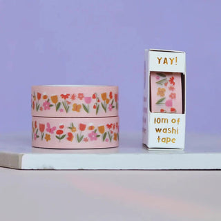 Pink Blossom Washi Tape-Stash World