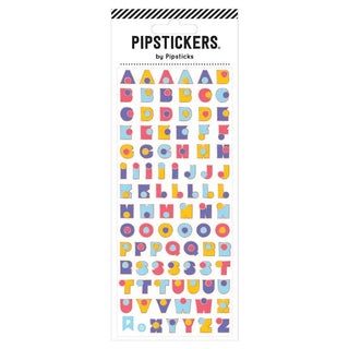 Polka Dot Alphabet - Sticker Sheet-Stash World