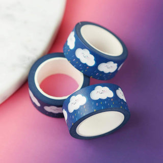 Rainy Clouds Washi Tape-Stash World