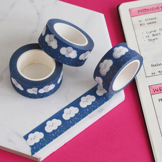 Rainy Clouds Washi Tape-Stash World