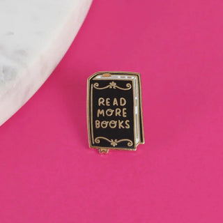 Read More Books Enamel Pin-Stash World