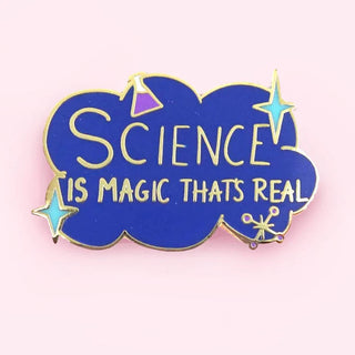 Science Is Magic That's Real Enamel Pin-Stash World