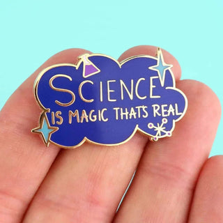 Science Is Magic That's Real Enamel Pin-Stash World