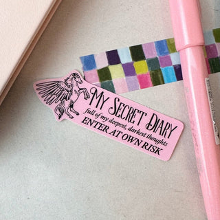 Secret Diary Vinyl Sticker - Stash Sticker Club-Stash World