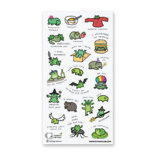What ARE Frogs? Part 1 - Sticker Sheet