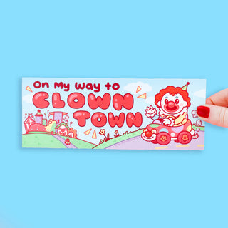 Clown Town - Bumper Sticker