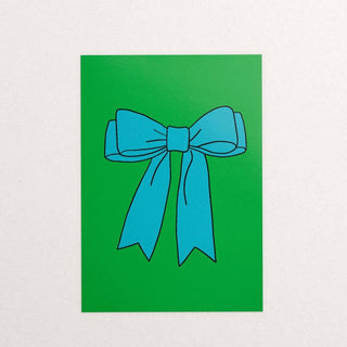 Bow - Mini Christmas Card