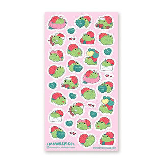 Froggy Valentine - Sticker Sheet